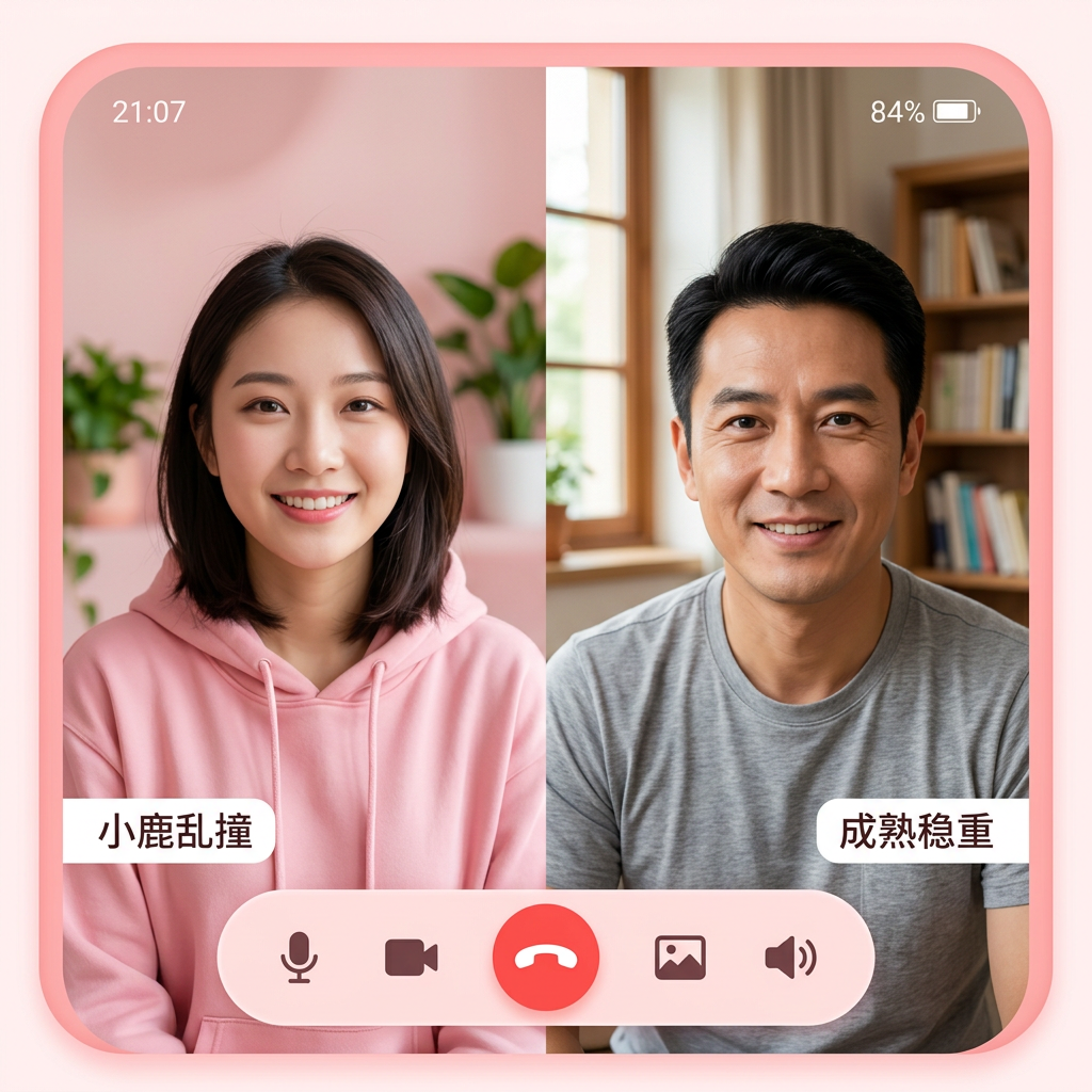 随爱视频通话界面